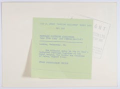 Original Photo of Register Wedding of Prince Charles and Lady Diana Spencer