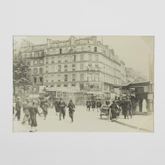 Faubourg du Temple a Parigi, 1926, fotografia alla gelatina d'argento in bianco e nero