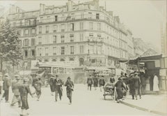 Faubourg du Temple a Parigi, 1926, fotografia alla gelatina d'argento in bianco e nero