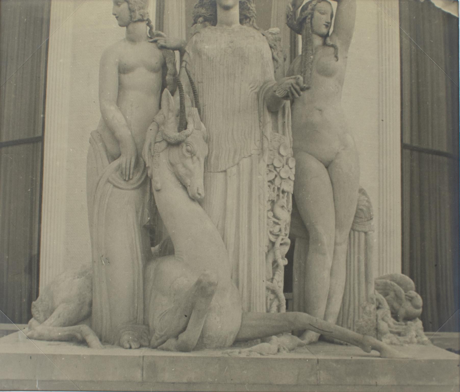 Paris, Dekorative Kunstausstellung 1925, Ruhlmann-Pavillon, B und W Fotografie im Angebot 1