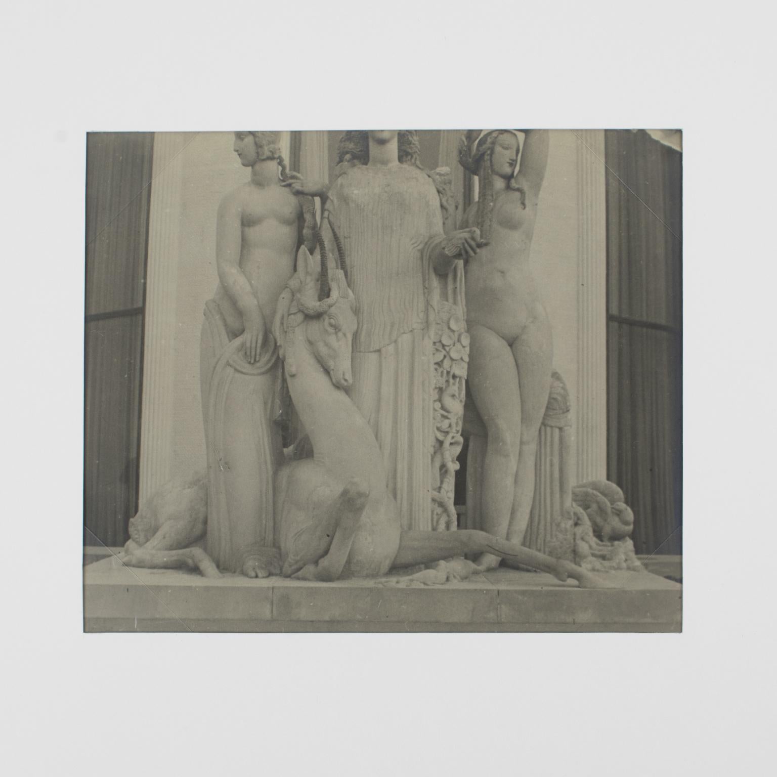 Paris, Dekorative Kunstausstellung 1925, Ruhlmann-Pavillon, B und W Fotografie im Angebot 2