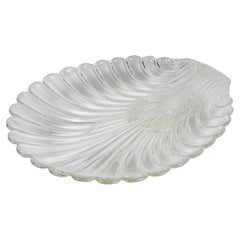 Pressed and Moulded Glass Lobster Dish, 20th Century.