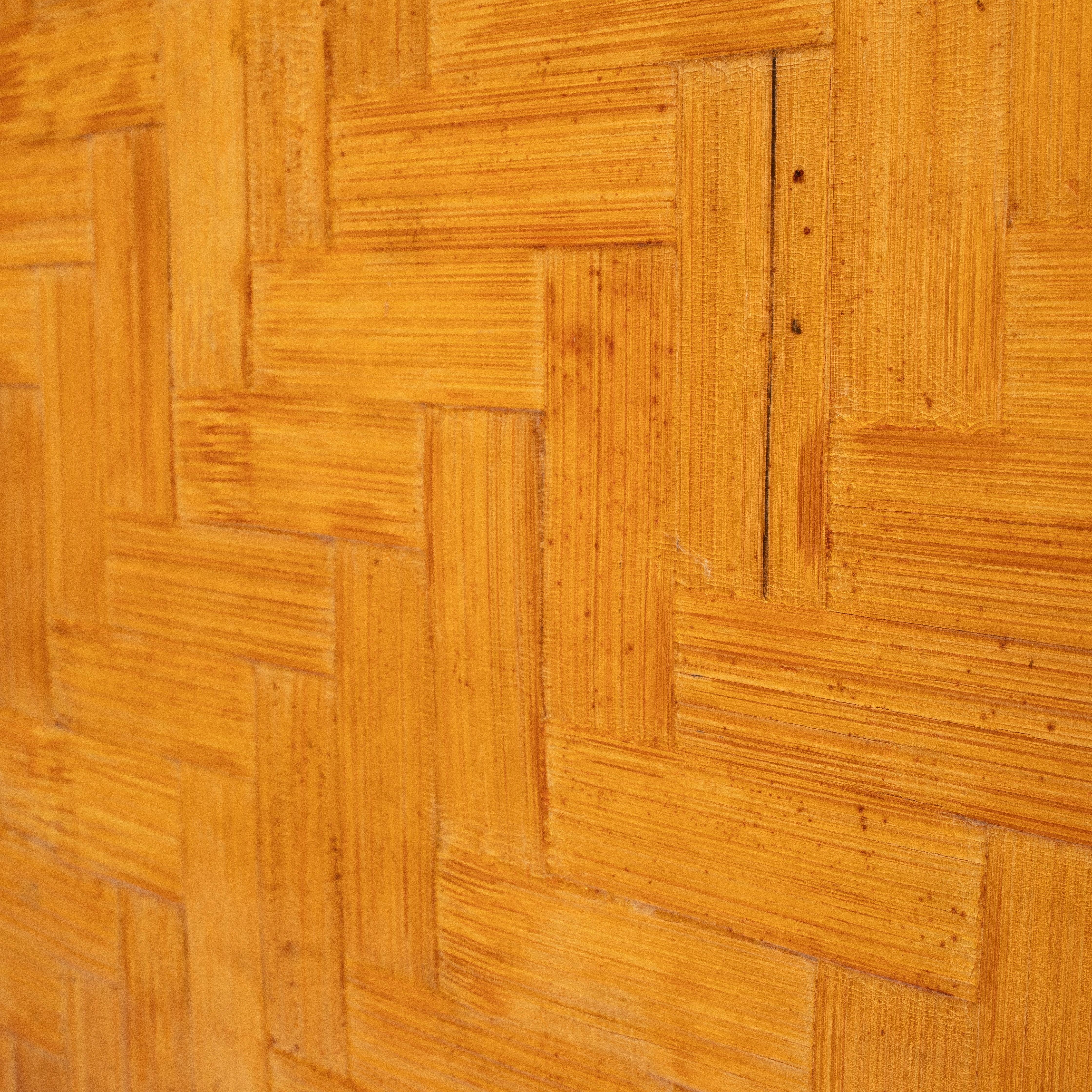 Pressed Bamboo Chest of Drawers by Vivai del Sud, 1970 in vendita 9