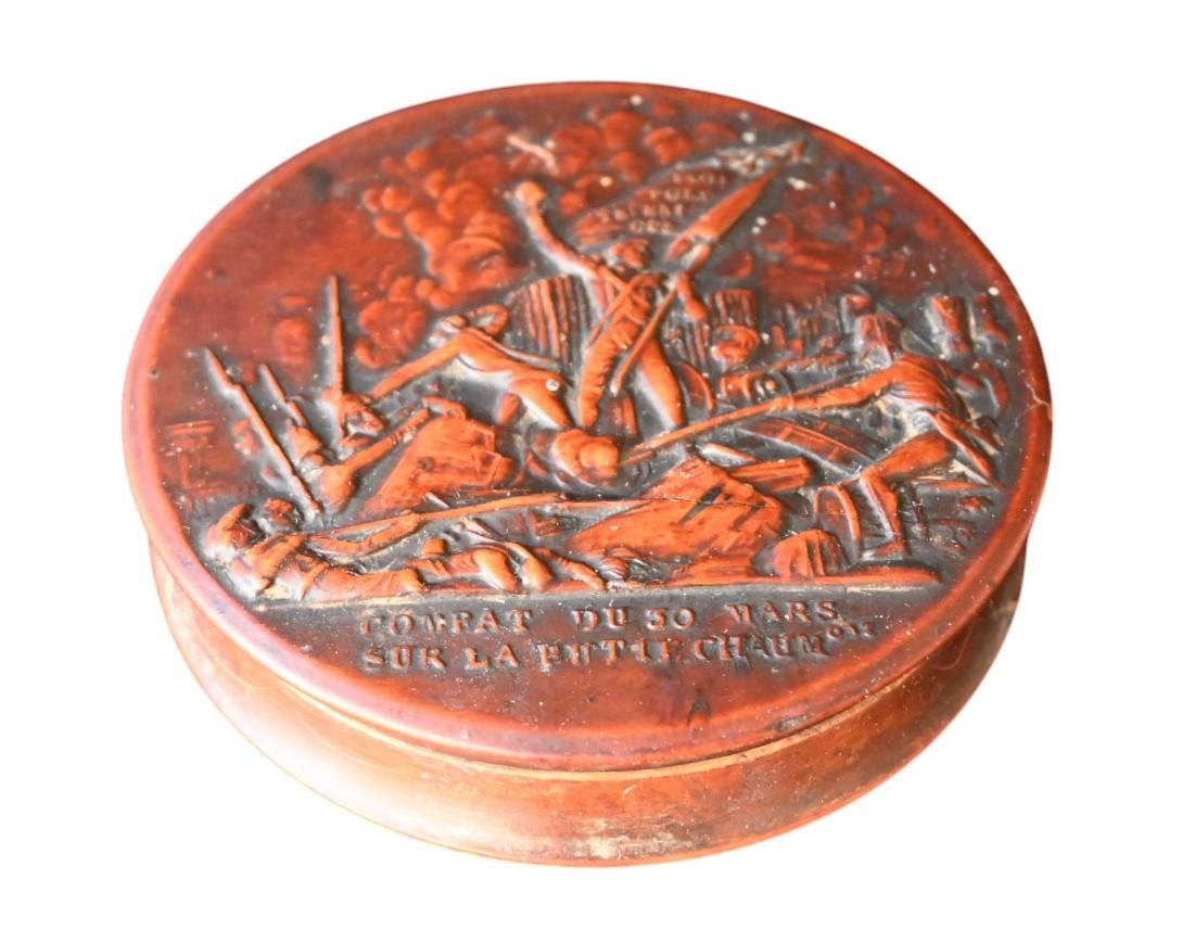 Combat of March 30, 1814. On the heights of Saint Chaumont where an Artillery post served by students of the École Polytechnique fought fiercely and was saved from death by General Sokolnicki
The Battle of Paris took place on March 30, 1814. The