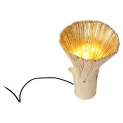 Pressed Wood Table Lamp by Johannes Hemann