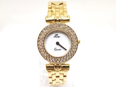 Prestige Watch Yellow Gold Diamonds