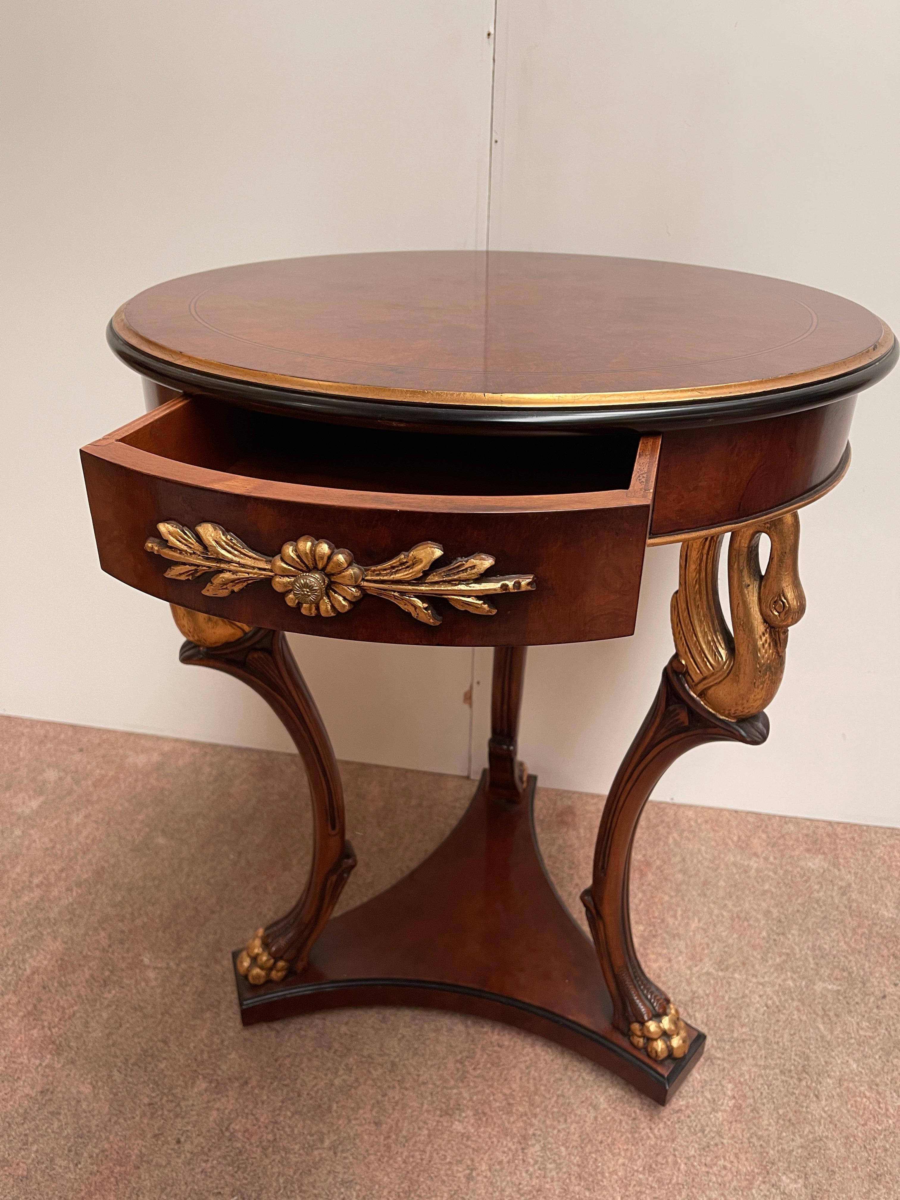 Prestigious 1980s French-style carved wood Italian coffee table For Sale 6
