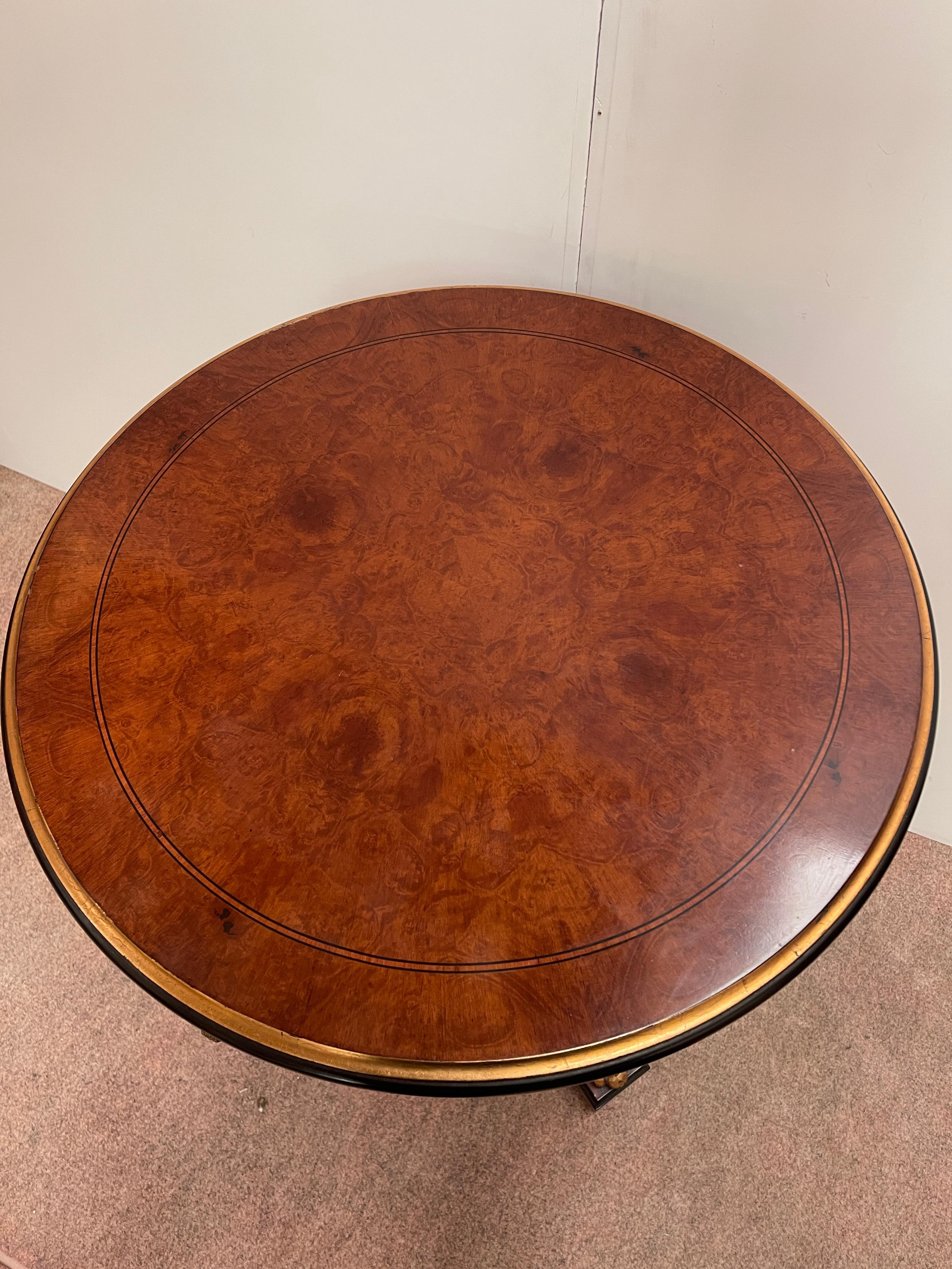 20th Century Prestigious 1980s French-style carved wood Italian coffee table For Sale