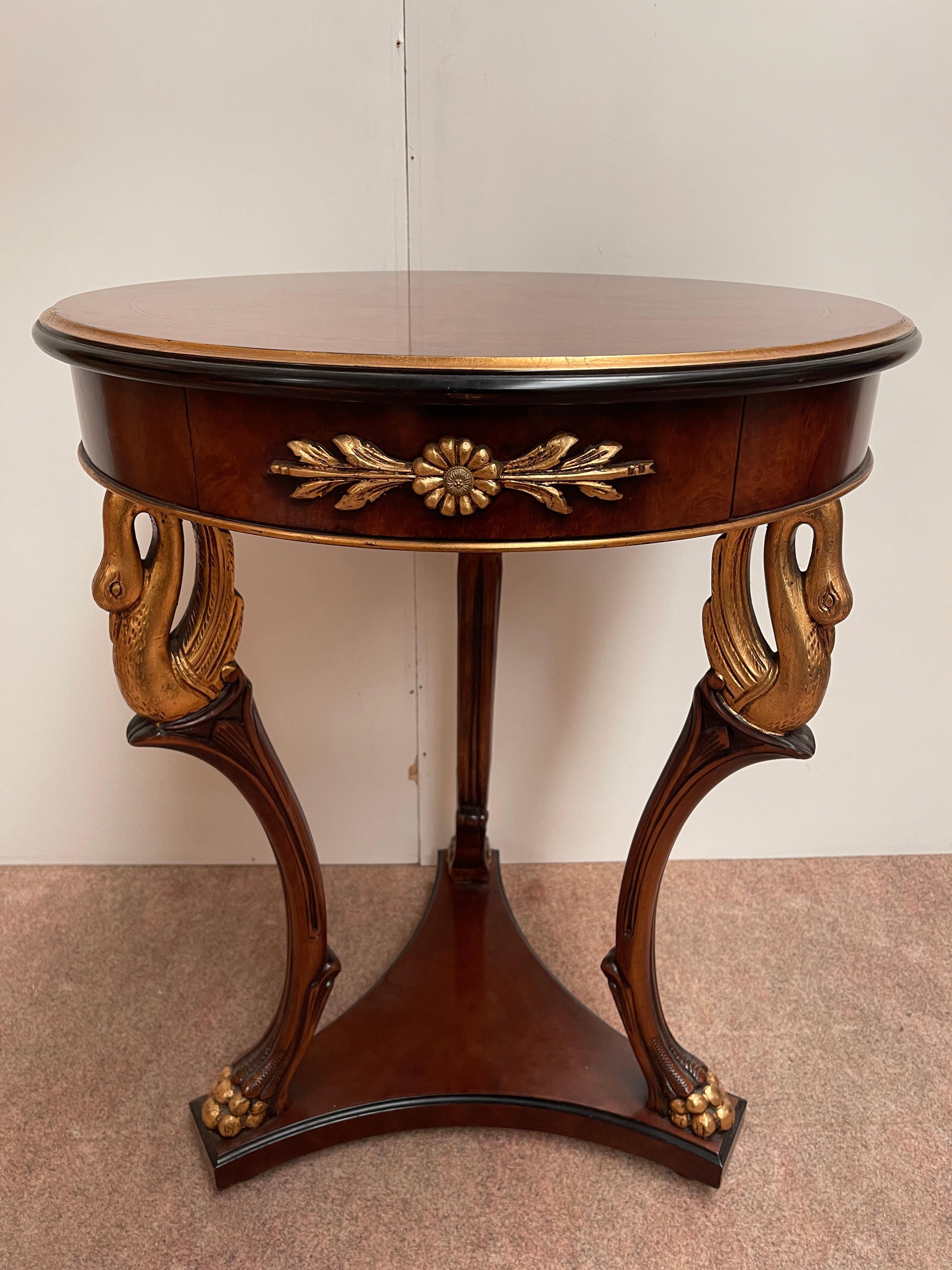 Wood Prestigious 1980s French-style carved wood Italian coffee table For Sale