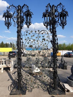 Garden Park Stylish Lanterns  Baroque Stylised Palace Lanterns