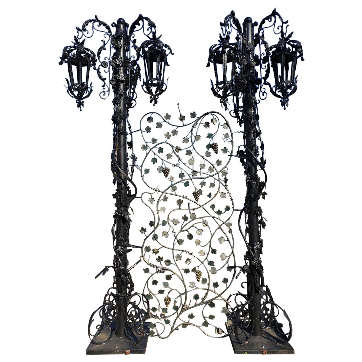 Garden Park Stylish Lanterns  Baroque Stylised Palace Lanterns For Sale