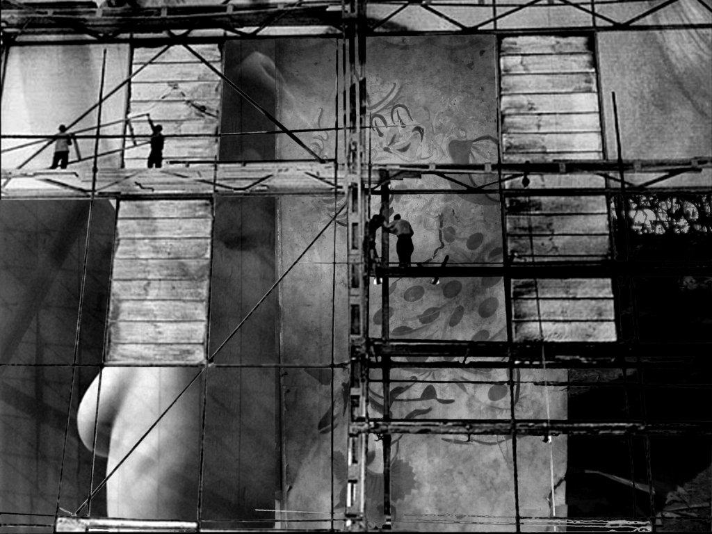 Preston Buchtel Black and White Photograph - Colossus