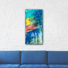 Retro, Gemälde, Acryl auf Leinwand