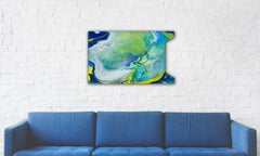 Wahrnehmung, Gemälde, Acryl auf Holzplatte