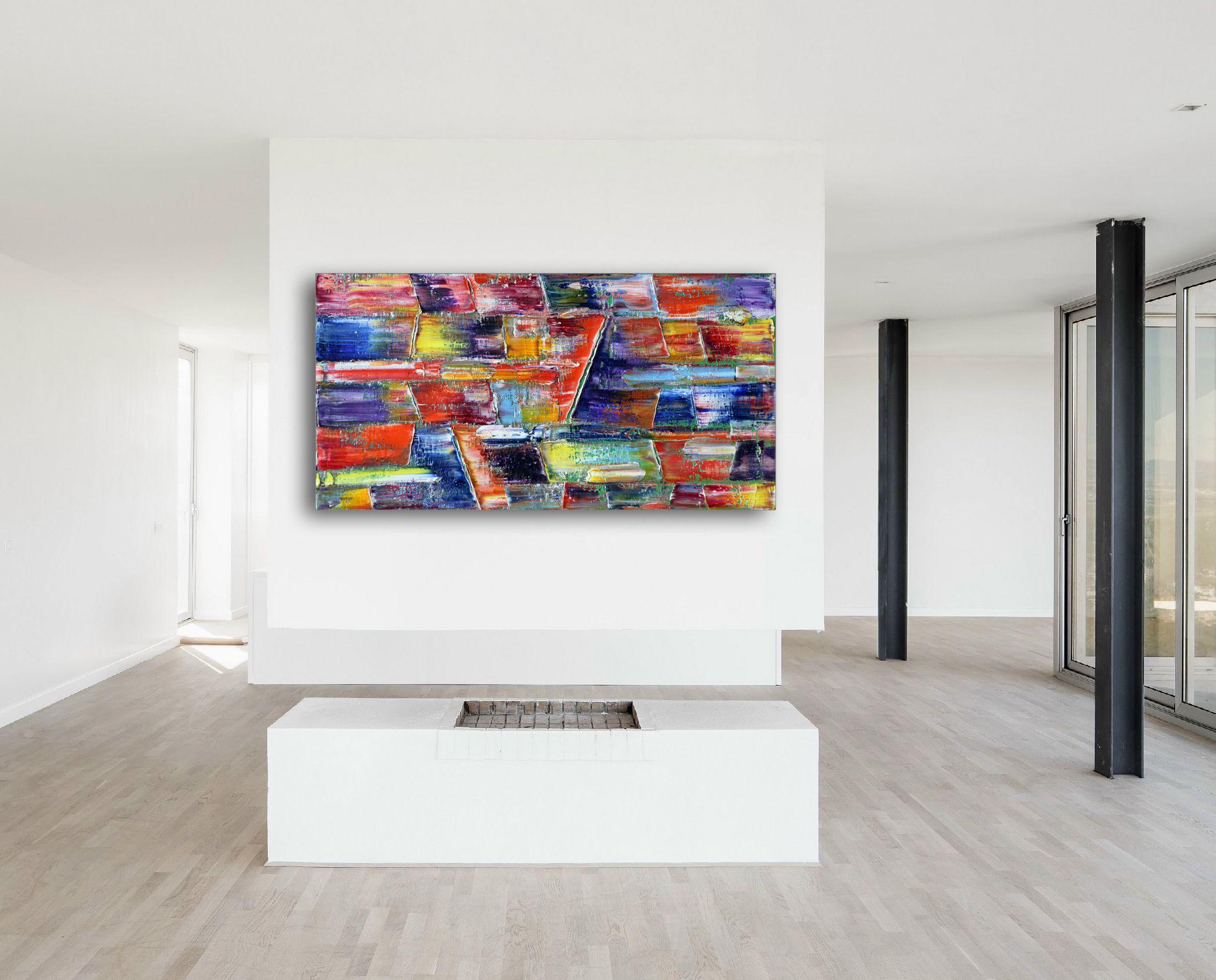 Abbondanza, Pittura, Olio su tela - Painting di Preston M. Smith (PMS)