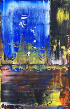 Autumn Anarchy, Painting, Acrylic on Wood Panel