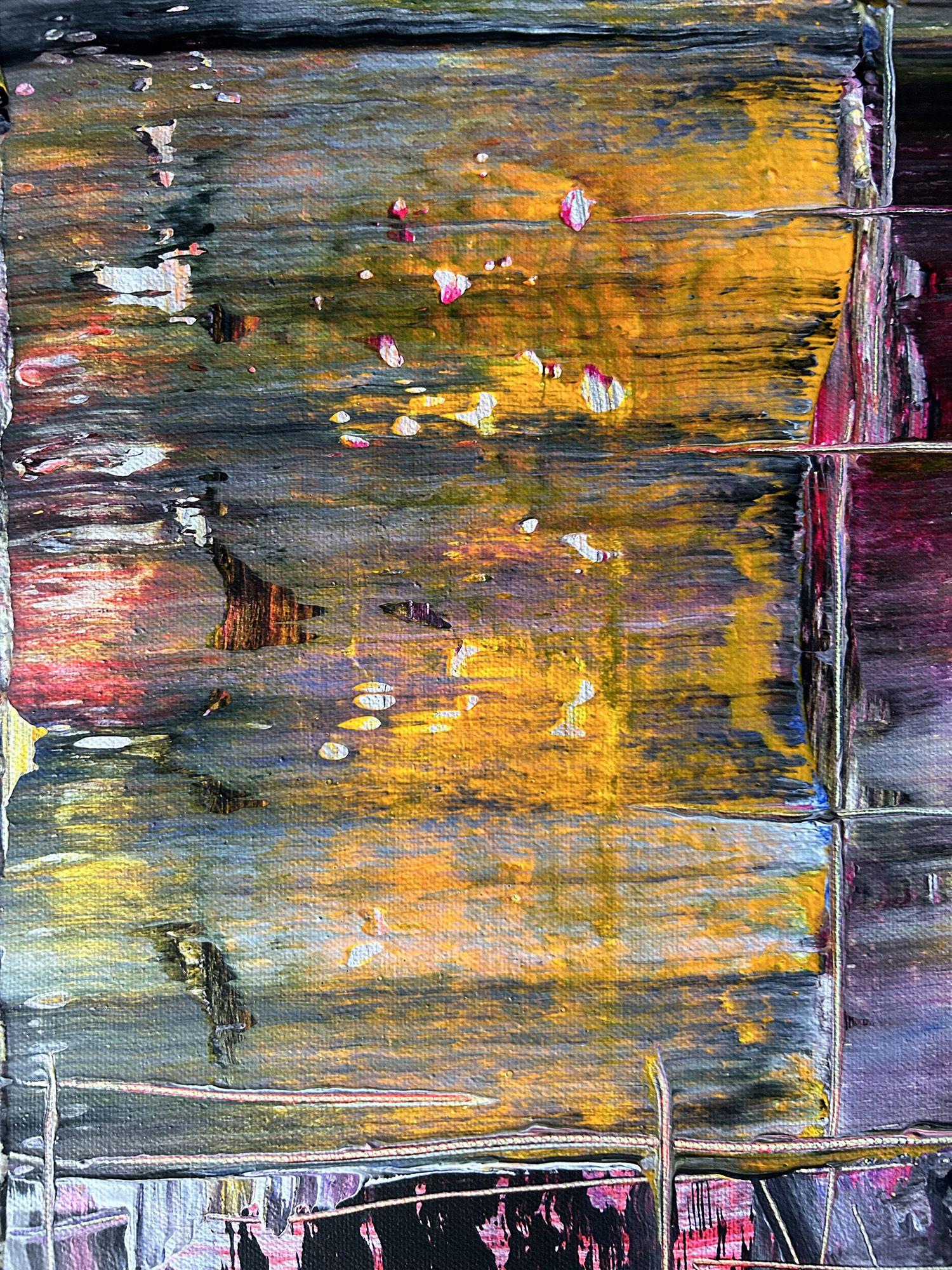 Blurred Lines, Painting, Acrylic on Canvas For Sale 2