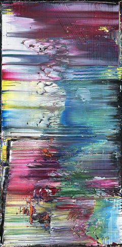 Il disfacimento delle giunture, Pittura, Acrilico su tela