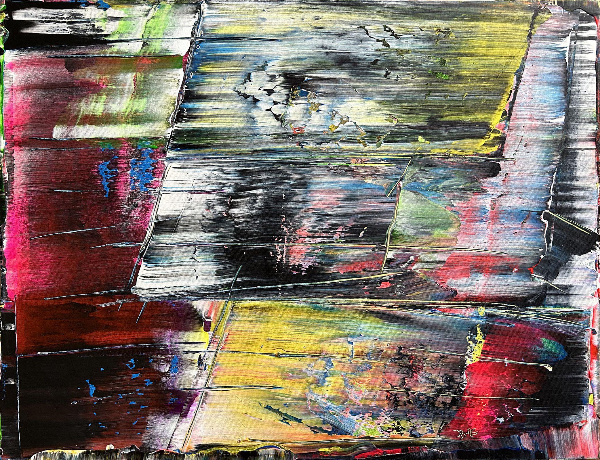 Preston M. Smith (PMS) Abstract Painting - I've Changed My Mind, Painting, Acrylic on Canvas
