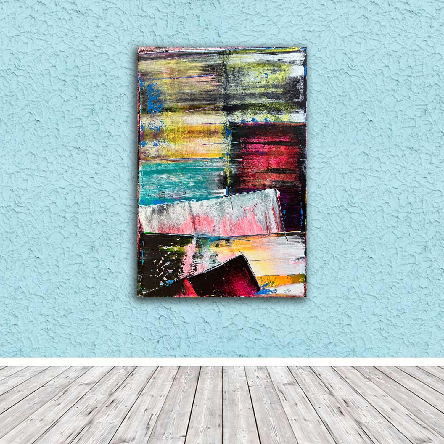 Resiliencia, Pintura, Acrílico sobre lienzo - Painting de Preston M. Smith (PMS)
