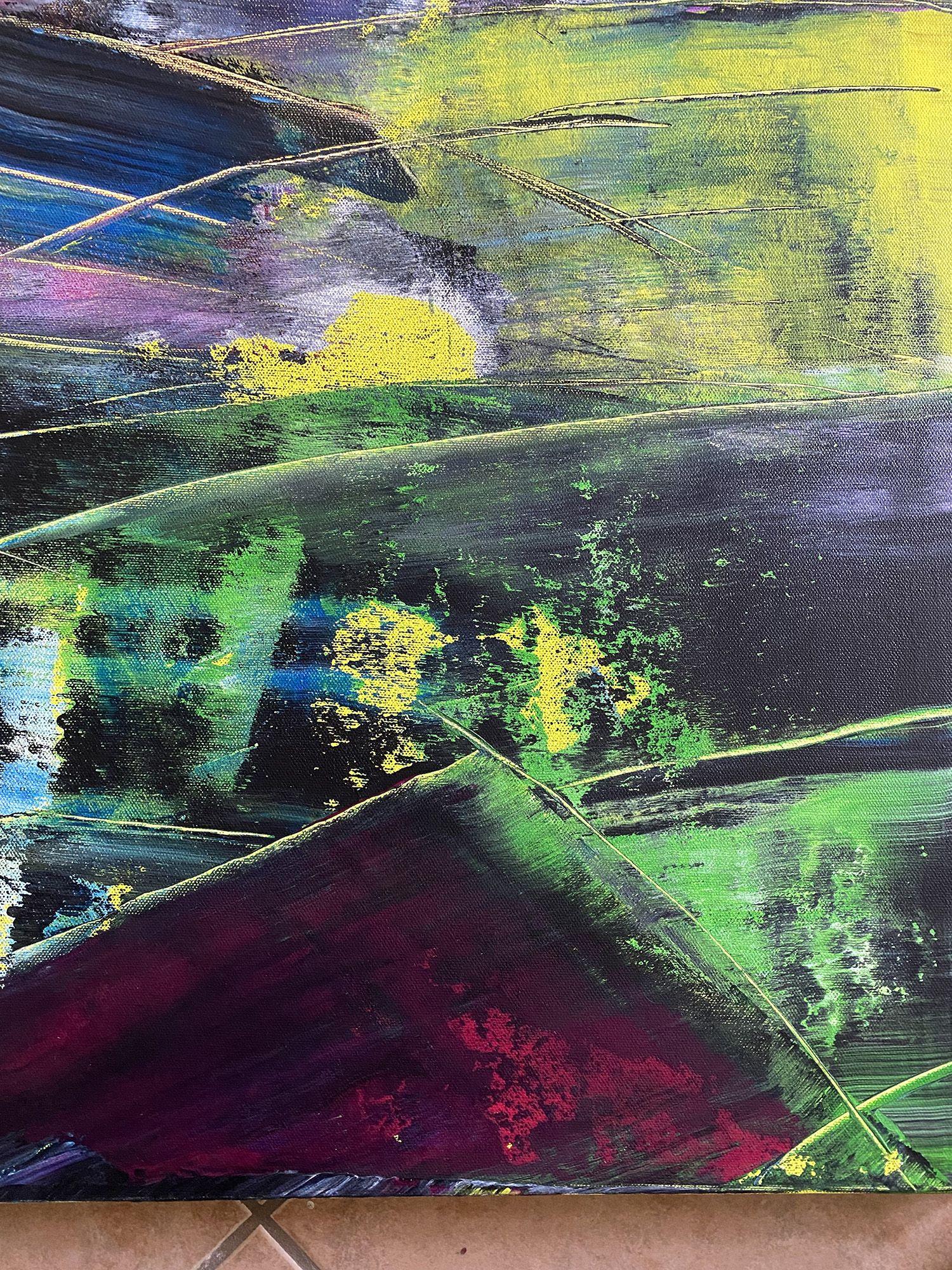 See My Beautiful Scars, Painting, Acrylic on Canvas For Sale 1