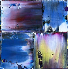 Sorbet, Gemälde, Acryl auf Holzplatte