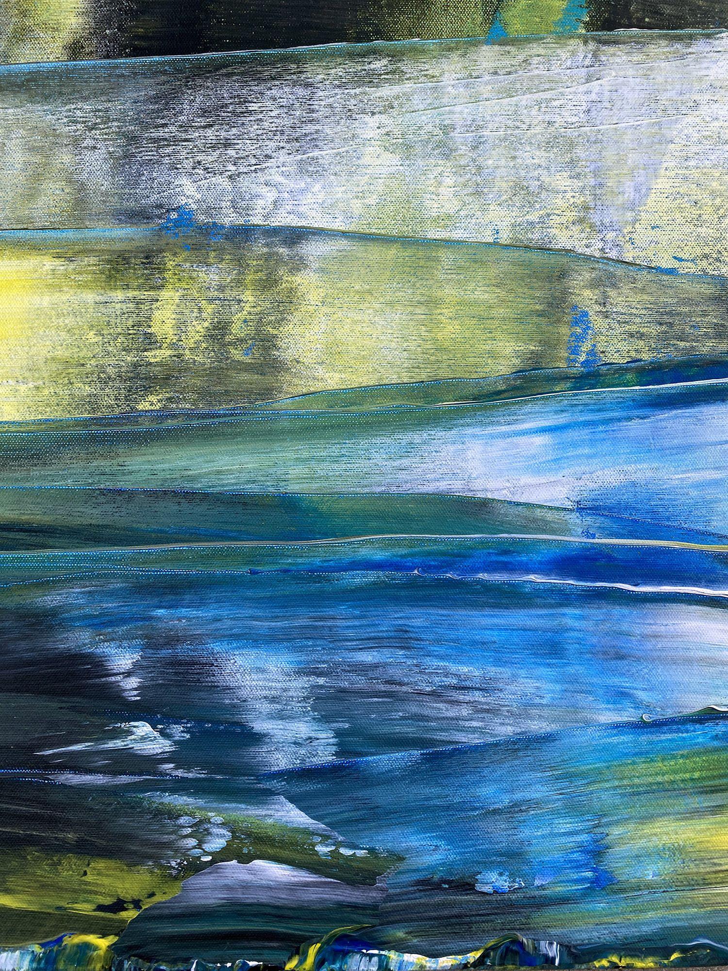 Totally Rad, Pintura, Acrílico sobre lienzo - Painting Abstracto de Preston M. Smith (PMS)