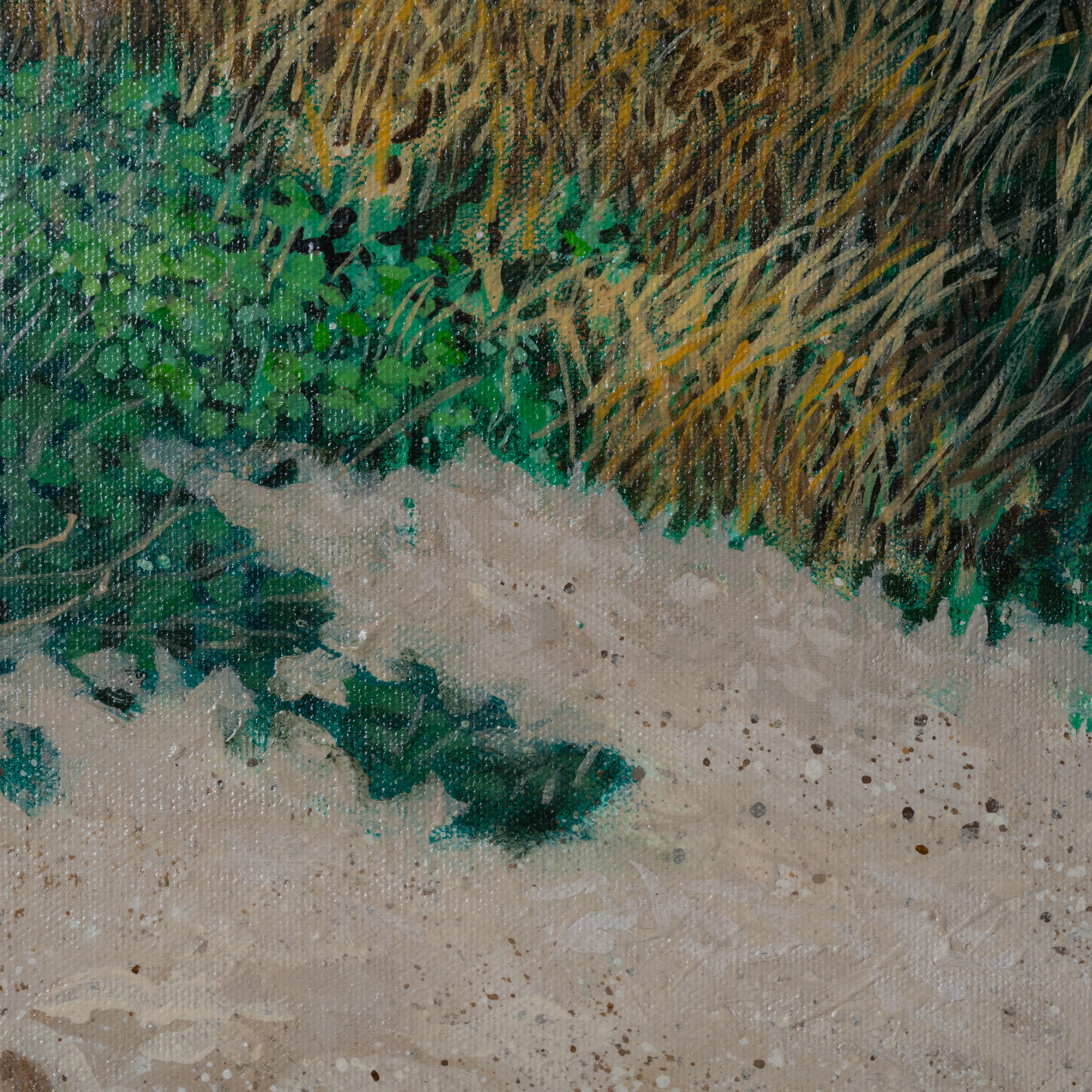Preston Russell - Chicken on a Bluff, Oil on Canvas 2