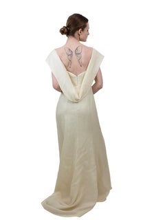 Pret a Porter Off The Shoulder Ivory Gown