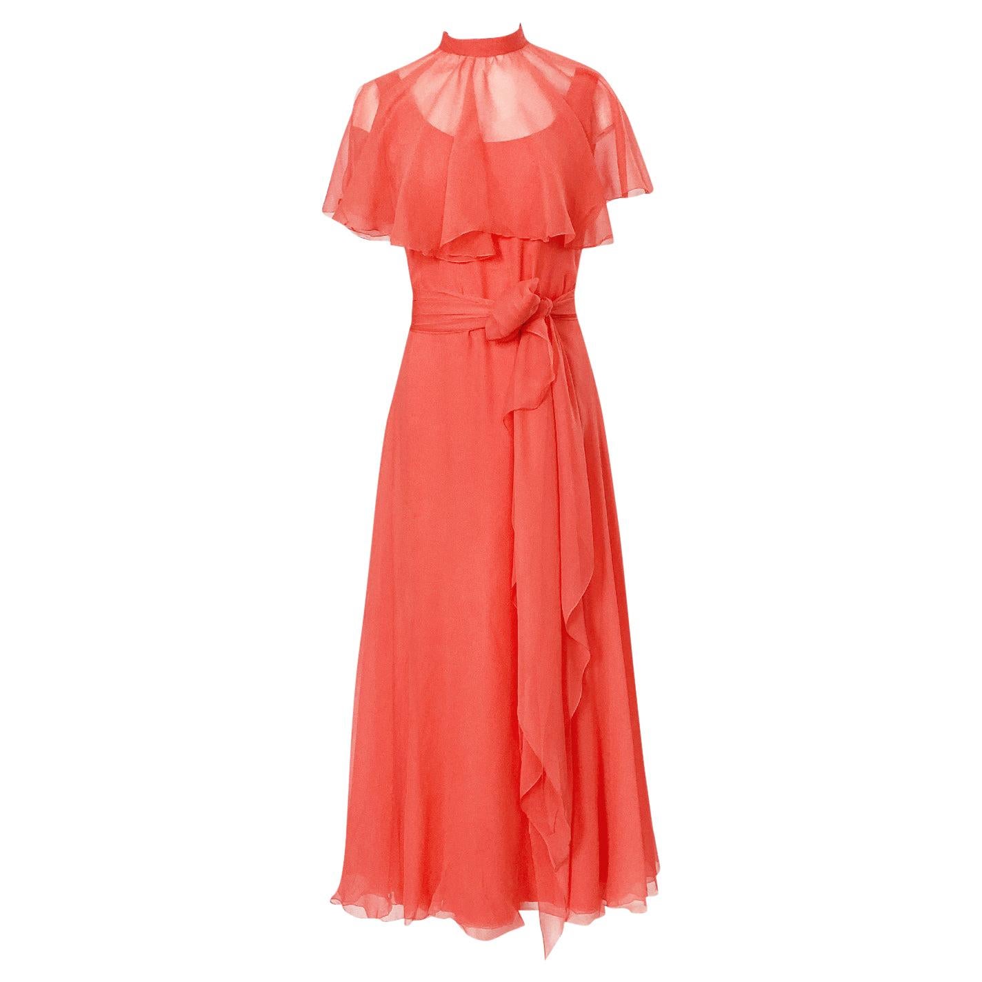 George lace//over fabric dresses sleeveless sashed orange//pink or Pink//purple