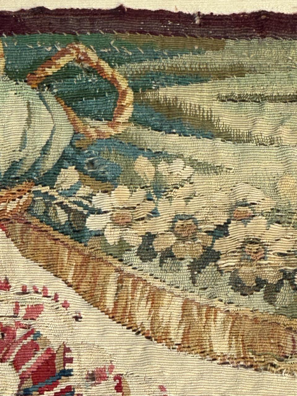 Schöner französischer Aubusson-Seidenteppich aus dem 18. Jahrhundert im Angebot 12