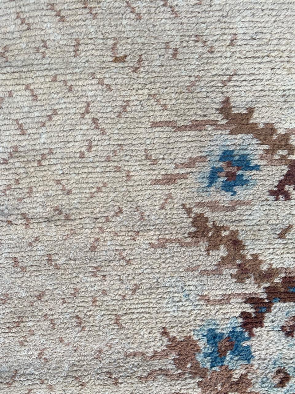 Bobyrug’s Pretty 1930 French Art Deco Rug 1