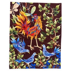 Bonito tapiz de Aubusson francés moderno del siglo XX de " Claude Picard "