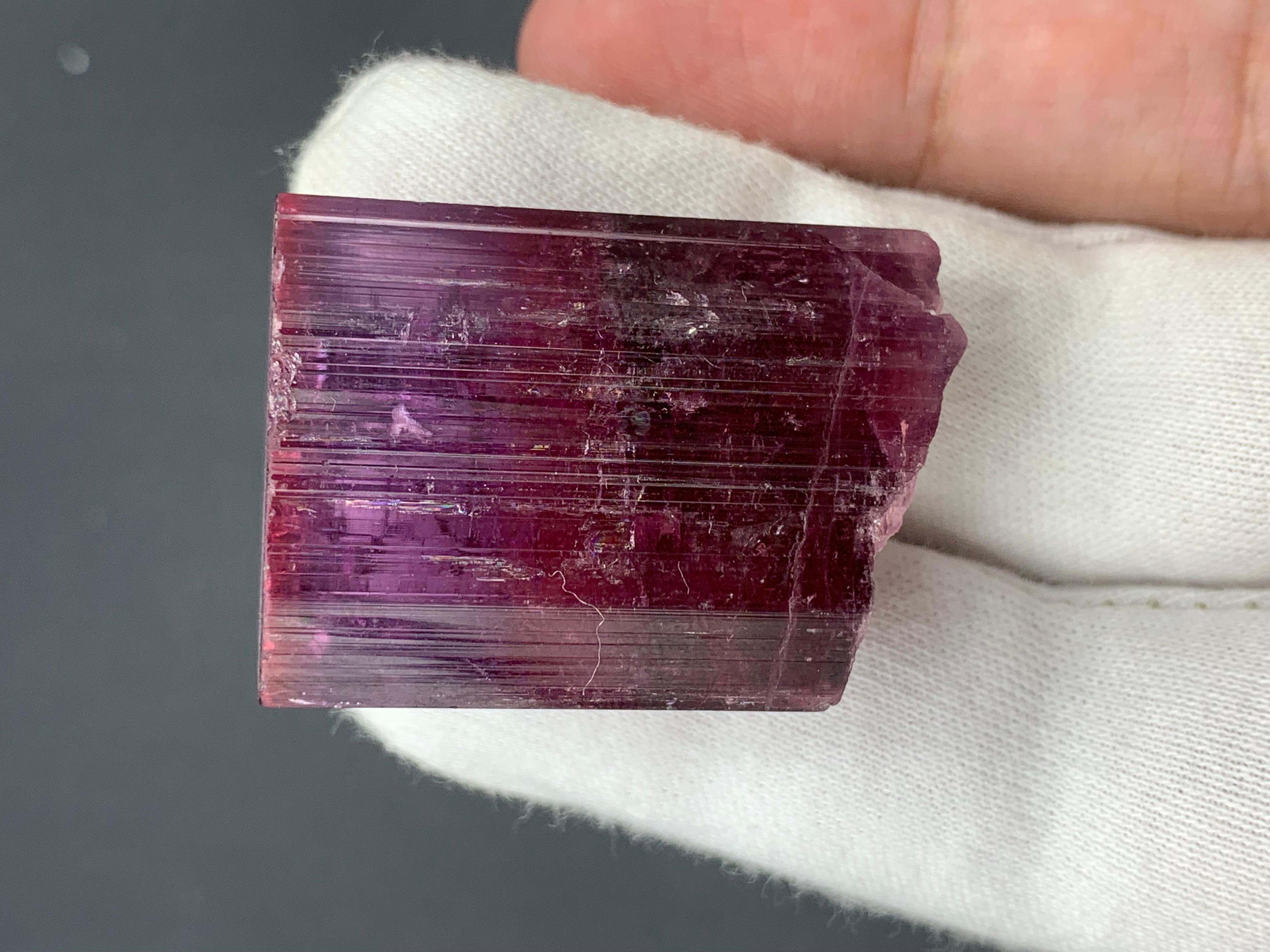Other Pretty 31.54 Grams Natural Multi-Colour Tourmaline Crystal From Afghanistan For Sale