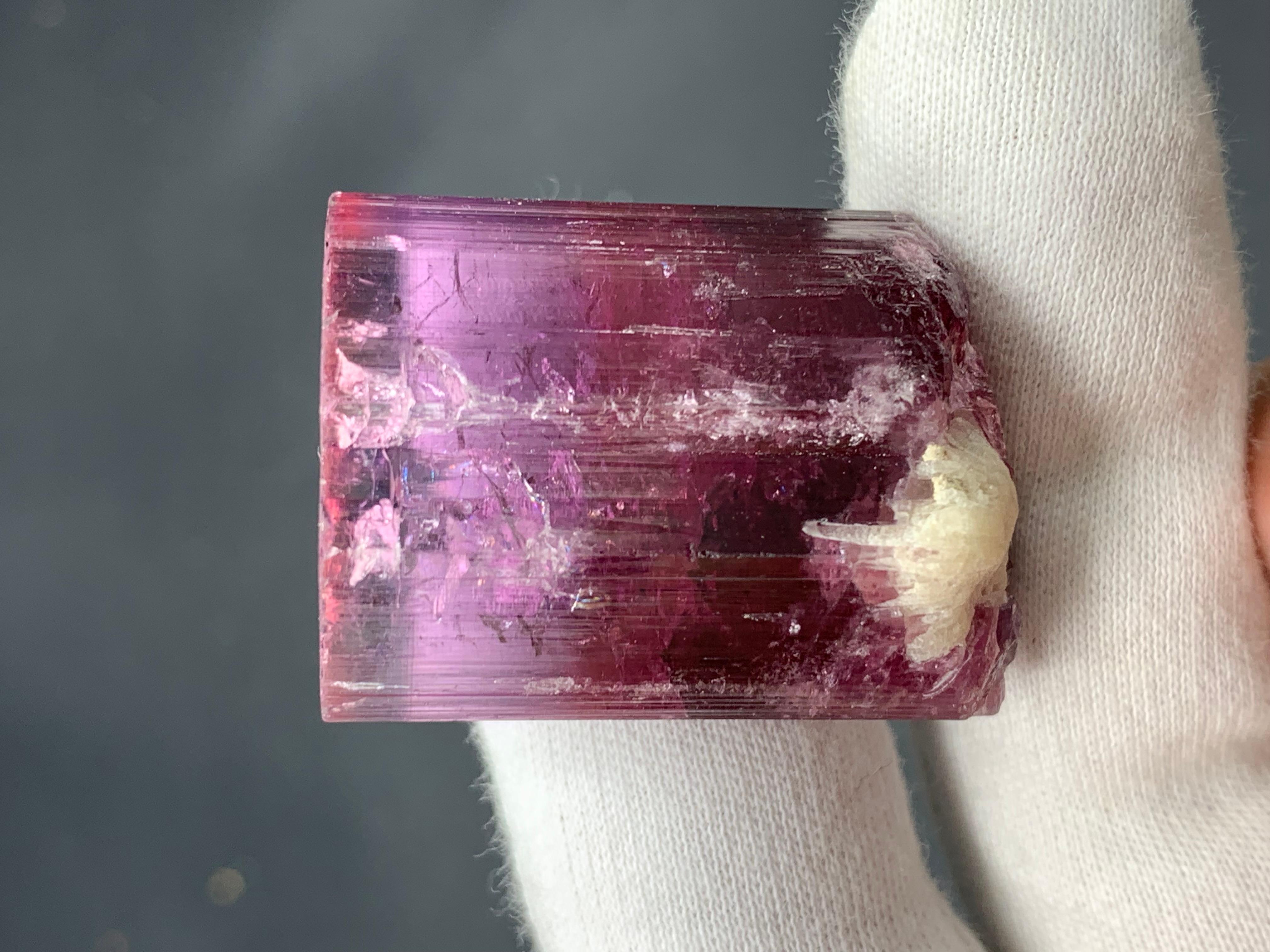 Pretty 31.54 Grams Natural Multi-Colour Tourmaline Crystal From Afghanistan For Sale 2