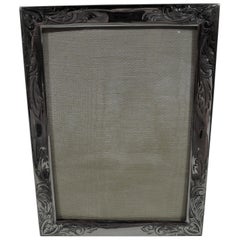 Pretty Antique American Sterling Silver Picture Frame