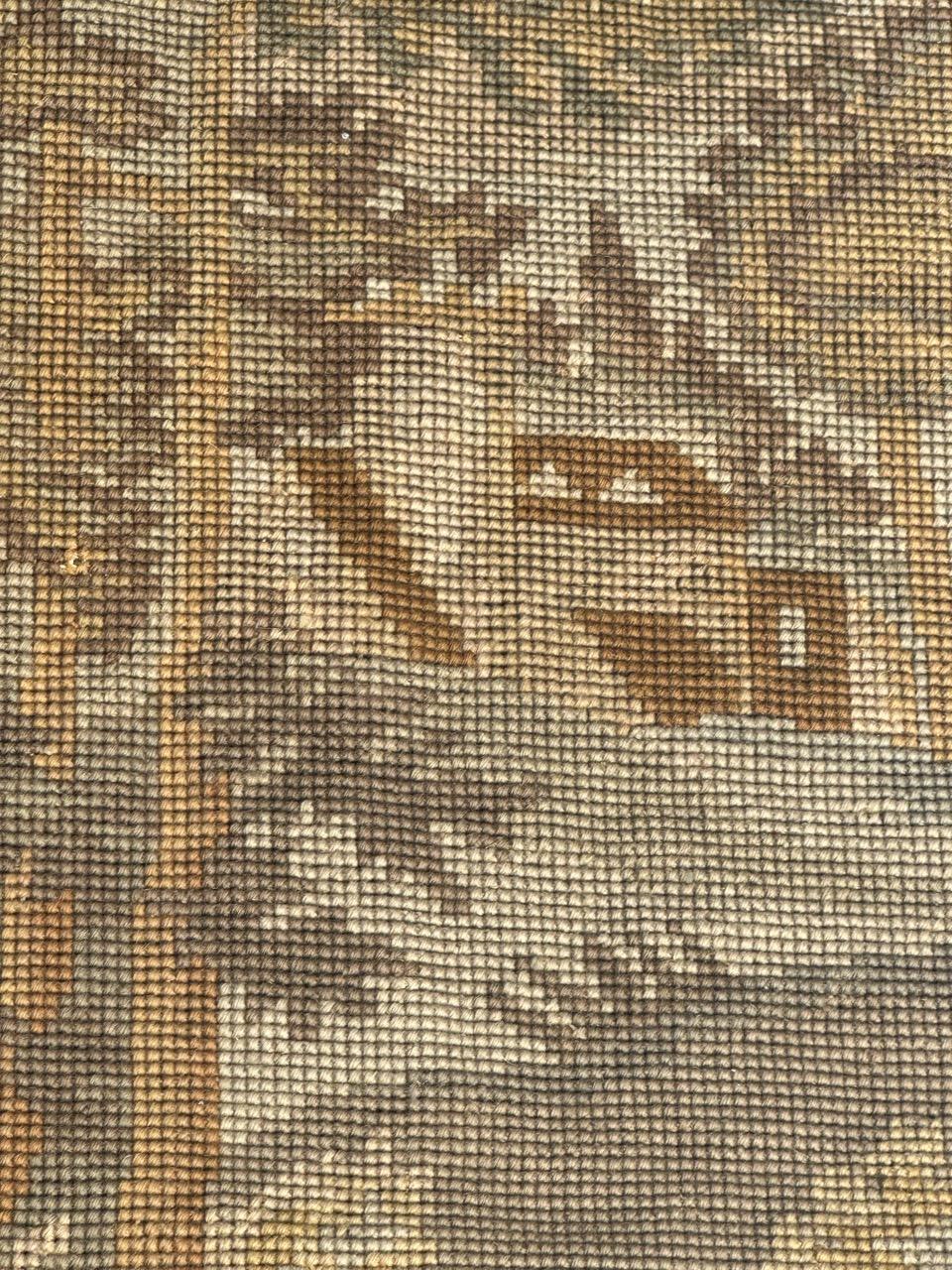 Bonito tapiz antiguo Antique French Needlepoint Panel Tapestry en venta 5
