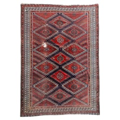 Joli tapis qashqai antique et vieilli