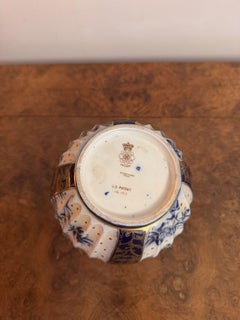 Pretty antique Doulton Burslem biscuit barrel