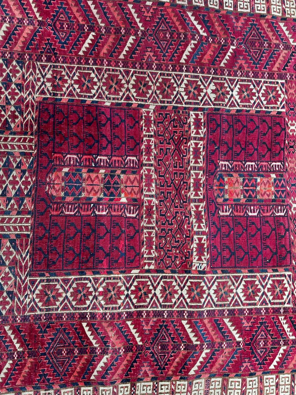 Tribal Magnifique tapis hachlou turc ancien en vente