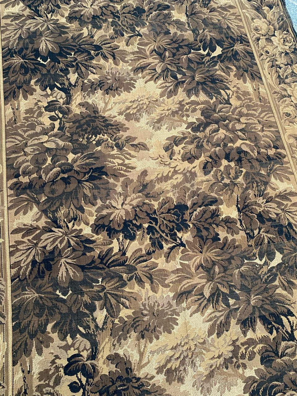 La jolie tapisserie à panneaux française ancienne de Bobyrug Bon état - En vente à Saint Ouen, FR