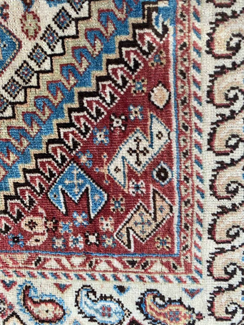 Joli tapis ancien de Ghashghai de Bobyrug Bon état - En vente à Saint Ouen, FR