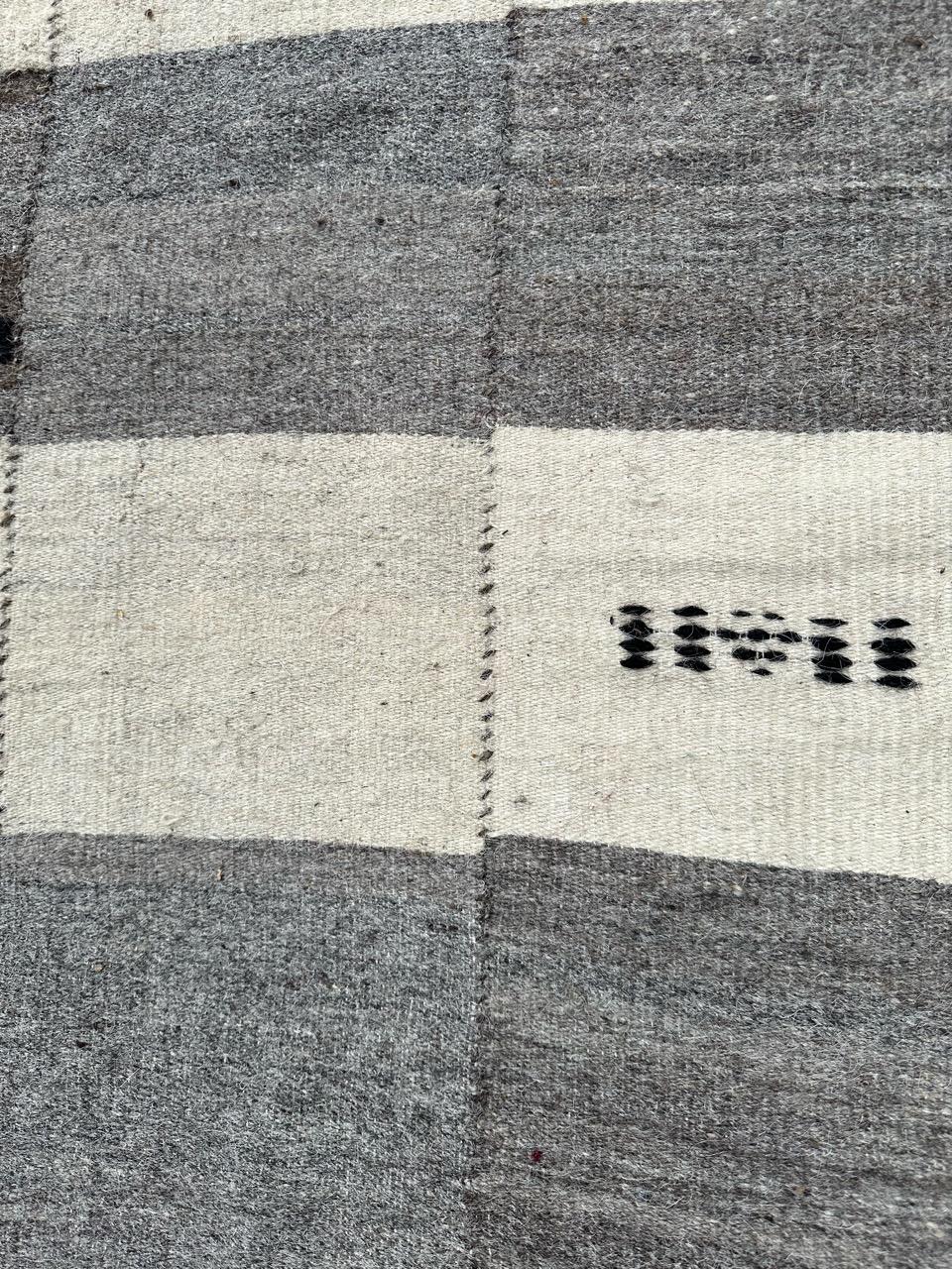 Bobyrug's Hübscher antiker handgewebter Teppich aus Mali  im Angebot 4