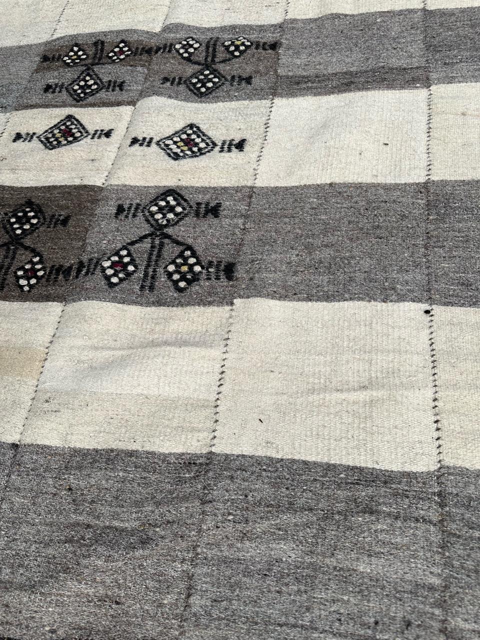 Wool Bobyrug’s Pretty antique hand woven Malian rug  For Sale