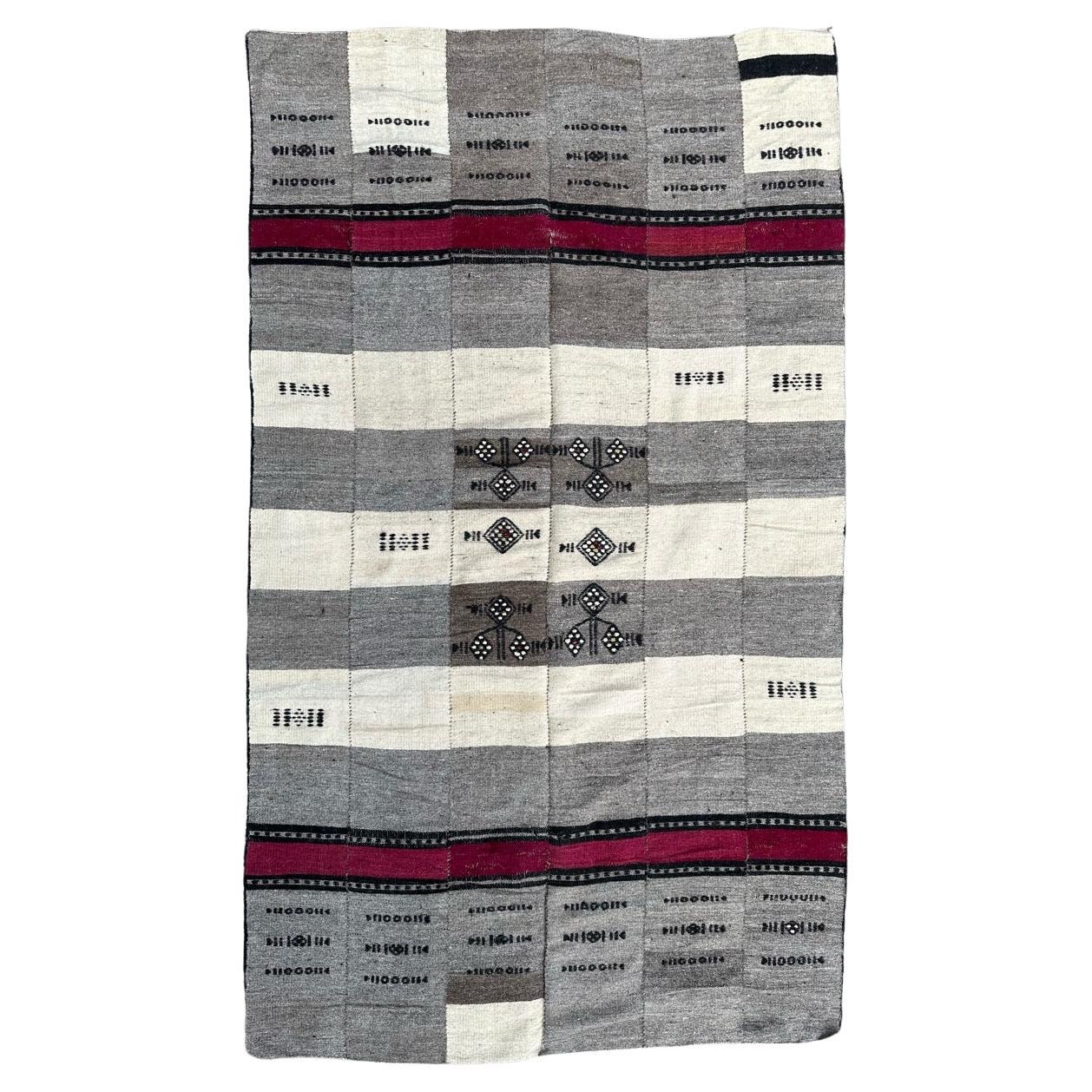 Bobyrug’s Pretty antique hand woven Malian rug  For Sale