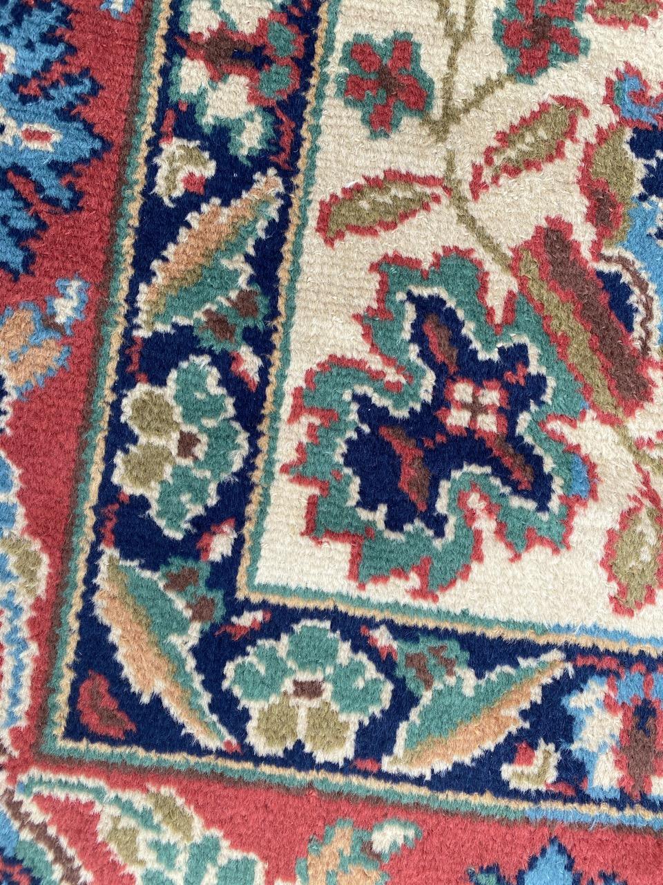 Bobyrug’s Pretty Antique Large Austrian Hand Knotted Rug For Sale 6