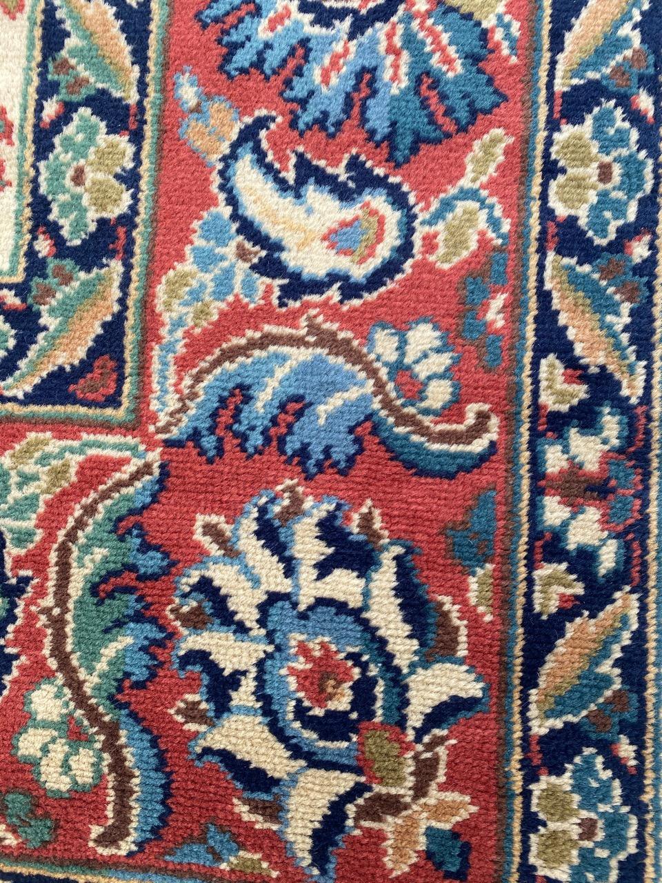 Bobyrug’s Pretty Antique Large Austrian Hand Knotted Rug For Sale 1