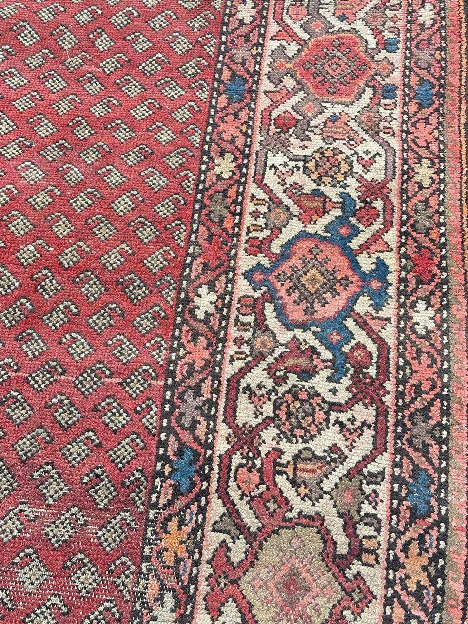 Grazioso runner antico di grandi dimensioni di Malayer in vendita 8