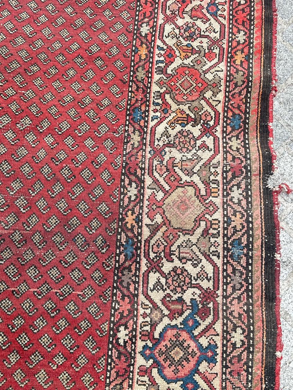 Grazioso runner antico di grandi dimensioni di Malayer In condizioni buone in vendita a Saint Ouen, FR
