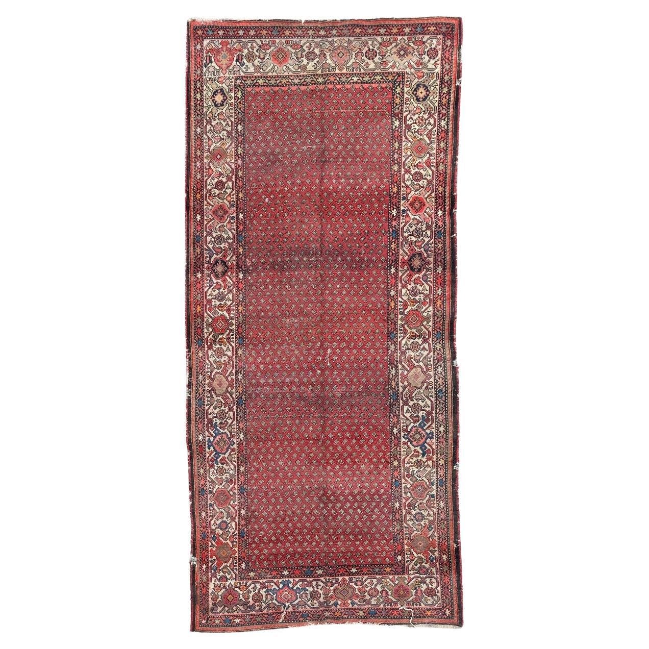 Pretty antique large malayer runner